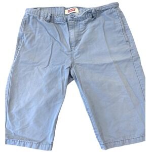 Levi Strauss Co Kids Boys 18 Chino Shorts Light Blue Reg‎ W29